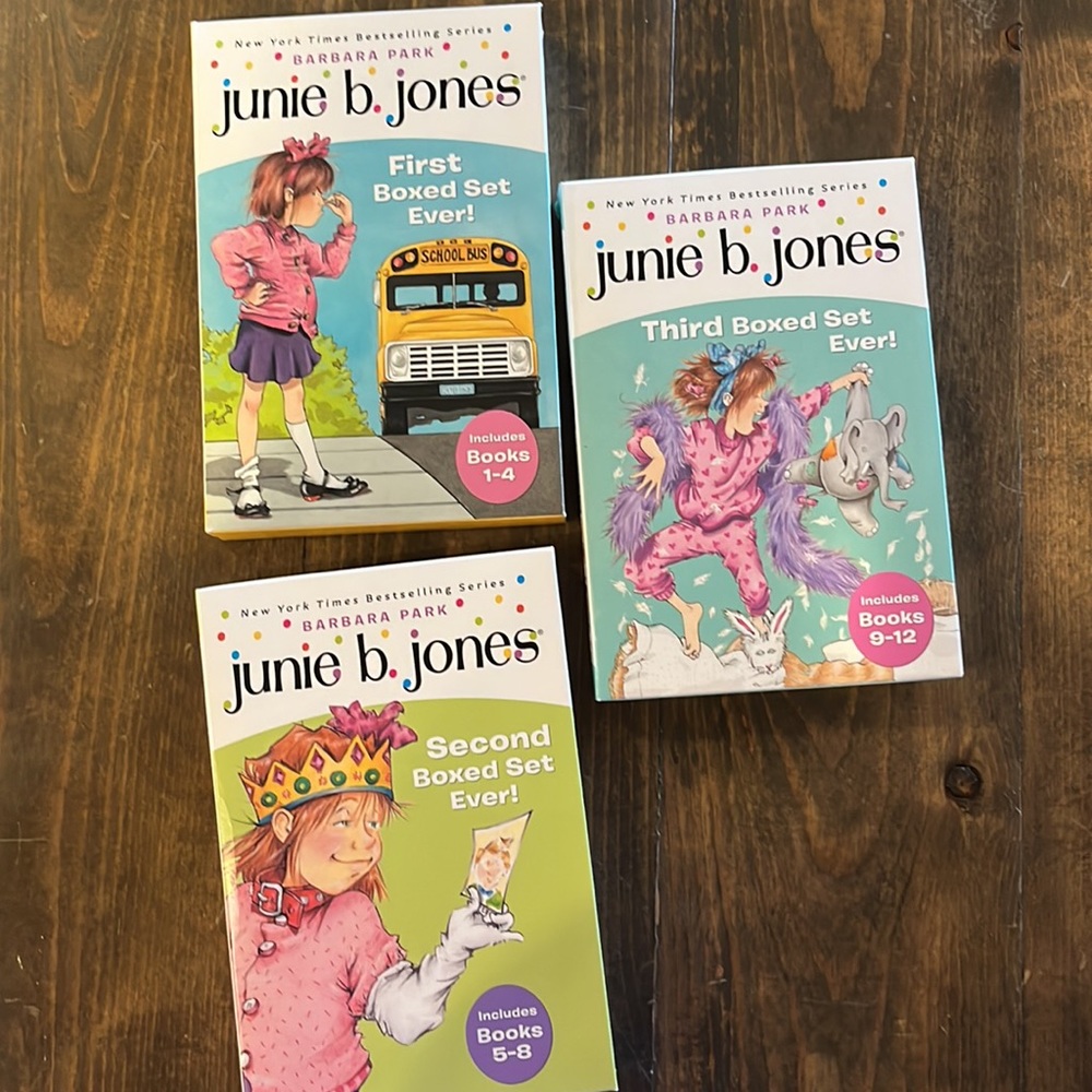 Junie b. Jones books 1-12